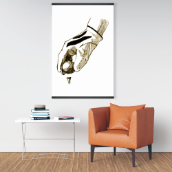 Magnetic 28 x 42 - Illustration of a golf glove