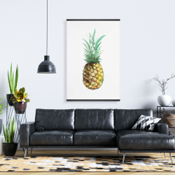 Magnetic 28 x 42 - Watercolor pineapple