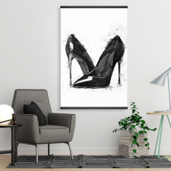 Magnétique 28 x 42 - Chaussures noires à talons hauts