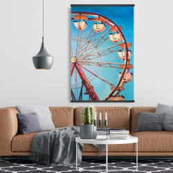 Magnetic 28 x 42 - Ferris wheel by a beautiful day
