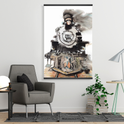 Magnetic 28 x 42 - Vintage train