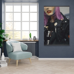 Magnetic 28 x 42 - Young punk woman