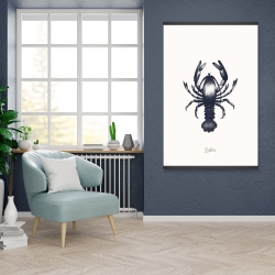 Magnétique 28 x 42 - Homard bleu