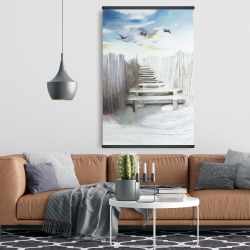 Magnétique 28 x 42 - Arrêt à la plage