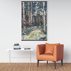 Magnétique 28 x 42 - Bouleaux