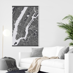 Magnétique 28 x 42 - Plan de la ville de new-york
