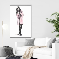 Magnétique 28 x 42 - Femme style printanier