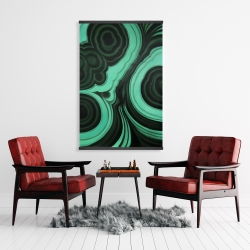 Magnétique 28 x 42 - Pierre malachite