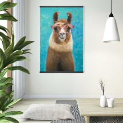 Magnétique 28 x 42 - Aimable llama