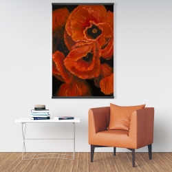 Magnetic 28 x 42 - Poppy bouquet