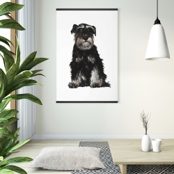 Magnétique 28 x 42 - Schnauzer nain