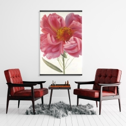 Magnetic 28 x 42 - Pink peony flower