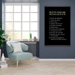 Magnétique 28 x 42 - Recette du bonheur