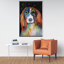 Magnetic 28 x 42 - Colorful dog
