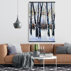 Magnétique 28 x 42 - Arbres gelés