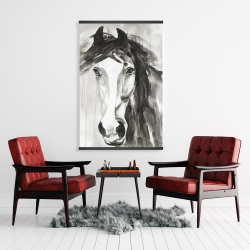 Magnétique 28 x 42 - Magnifique cheval sauvage