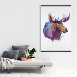 Magnetic 28 x 42 - Abstract moose