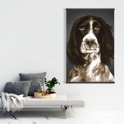 Magnétique 28 x 42 - Springer spaniel anglais brun