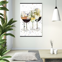 Magnetic 28 x 42 - Beautiful wine glasses