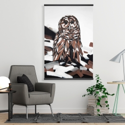 Magnetic 28 x 42 - Tawny owl