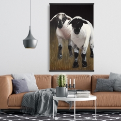 Magnétique 28 x 42 - Deux agneaux