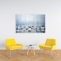 Toile 24 x 36 - Bateaux au quai 2