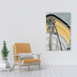 Canvas 24 x 36 - The yellow boat