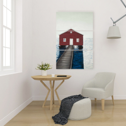 Toile 24 x 36 - Hangar à bateaux