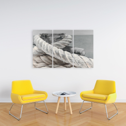 Canvas 24 x 36 - Twisted boat rope