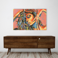 Canvas 24 x 36 - Dance the colors