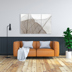 Toile 24 x 36 - Feuilles séchées translucides