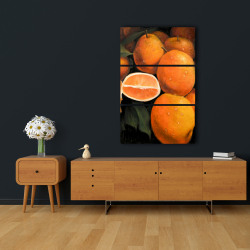 Canvas 24 x 36 - Fresh oranges