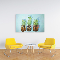 Canvas 24 x 36 - Summer pineapples