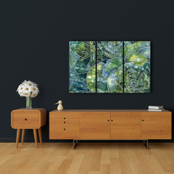 Toile 24 x 36 - Succulents abstrait
