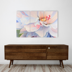 Canvas 24 x 36 - Pastel colored flower