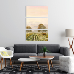 Toile 24 x 36 - Doux matin à la campagne