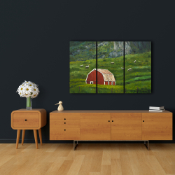Toile 24 x 36 - Vie à la campagne