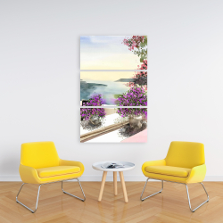 Canvas 24 x 36 - Mediterranean sea view