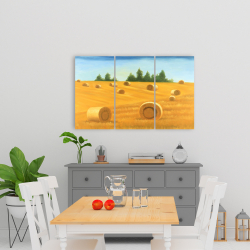 Canvas 24 x 36 - Landscape of the countryside