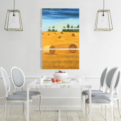 Toile 24 x 36 - Paysage de la campagne