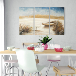 Canvas 24 x 36 - Abandoned boat
