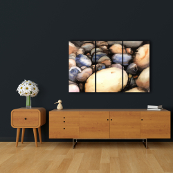 Canvas 24 x 36 - Beach pebbles