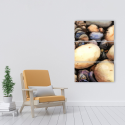 Canvas 24 x 36 - Beach pebbles