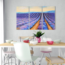 Toile 24 x 36 - Champs de lavande