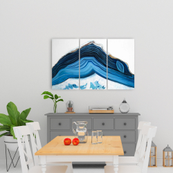 Canvas 24 x 36 - Blue geode profile