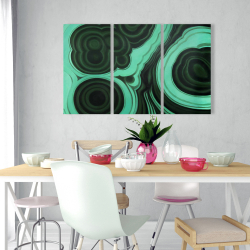 Toile 24 x 36 - Pierre malachite