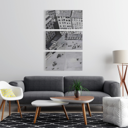 Canvas 24 x 36 - Piazza del campo in italie