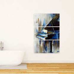 Canvas 24 x 36 - Abstract grand piano
