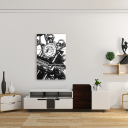 Toile 24 x 36 - Moto réaliste