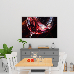 Canvas 24 x 36 - Wine glass
